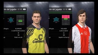 BORUSSIA DORTMUND CLASICO & AJAX CLASICO - PES 2018 (PS4) + LINK