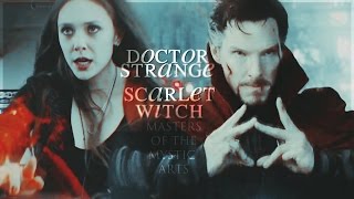 doctor strange & scarlet witch | masters of the mystic arts