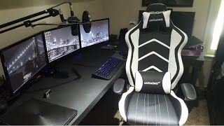 AKracing (AK-6014) Gaming Chair Review - Black/White Edition