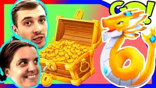БолтушкА и ПРоХоДиМеЦ стали МИЛЛИОНЕРАМИ в Драконоландии! #485 Мультик игра Легенды Дракономании