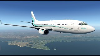 X-Plane 11 |  Beautiful Landing in Key West Florida | KTLH - KEYW | IXEG Classic B737-300