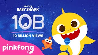 10,000 MILLONES de Visitas del Baile del Tiburón Bebé | El VIDEO MÁS VISTO en YouTube | Pinkfong