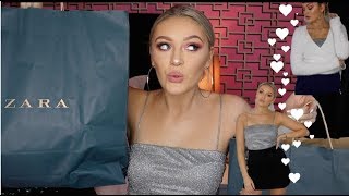 HUGE TRY ON ZARA HAUL | MISSGUIDED & URBAN OUTFITTERS!