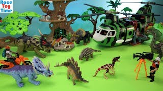 Dino Rescue Adventure Playset - Fun Dinosaurs Toys