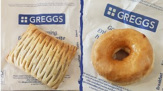 Greggs vegan Steak bake Ft Quorn | hello vegan doughnut..