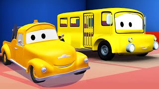 Эвакуатор Том - Автобус Лили - Автомобильный Город  ? детский мультфильм
