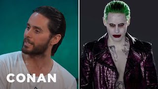 Jared Leto Tested Out A Few Different Joker Laughs  - CONAN on TBS