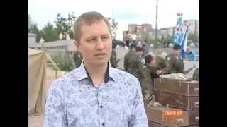 Военно-морской фестиваль "Морские дьяволы" репортаж телеканала 100 ТВ