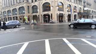 24.11.12 Hotel Hilton Feldjäger Eskorte im Einsatz