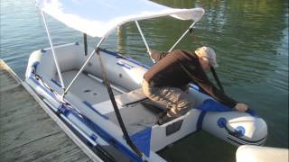 Assembly of Electric-Solar Powered Inflatable Dinghy