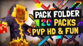 UPDATE : Ressource Pack Folder (20 Packs de OUF)