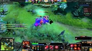 DotA 2 - 1vs3 Triple Kill by Saint Satan (Chaos Knight)