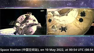 Tianzhou-4 docking
