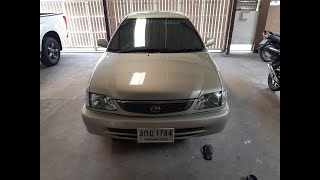 โซลูน่าหยดน้ำ Auto ปี2000 รถสวยพร้อมใช้ 64,000฿ สีสวย แอร์แบค เจ้าของขายเองชื่อตรงเล่ม ไม่เคยติดแก๊ส