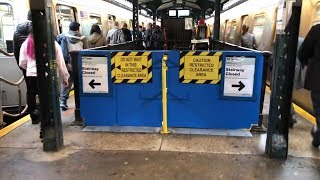 STAIRCASE CHAOS! : Exiting the Astoria-Ditmars Boulevard (N)(W) Subway Station - April 2018