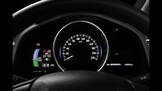 Honda Fit Hybrid Basic Startup Sequence and Meter and Display in URDU