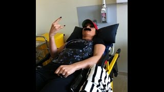 Marine Pidoux :J'avance ( accident kart 125 du 23 MARS 2013 )Crash Racing driver girl