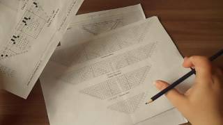 Как вязать шаль по схемам. Раппорты в схемах к шалям.