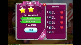 Pet Rescue Saga Level 1752  no boosters