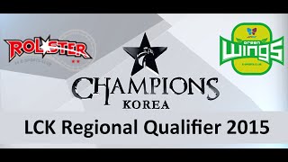 KT vs JAG Game 4 Highlights LCK Champions 2015 regional qualifires KT Rollster vs Jin Air