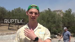 Greece: Athens swelters as temps hit record highs amid heatwave