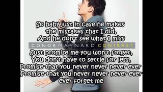 Conor Maynard - Just In Case (Audio) with Lyrics + Download