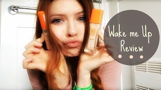 Wake me up foundation and concealer | Review and Demo