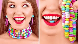 КАК ПРОНЕСТИ КОНФЕТЫ КУДА УГОДНО || Крутые лайфхаки и хитрости, чтобы прятать конфеты