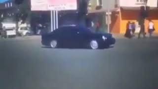 w210 дрифт авария