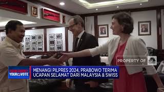 Menangi Pilpres 2024, Prabowo Terima Ucapan Selamat Dari Malaysia & Swiss