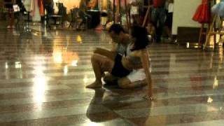 Lorena e Flávio no Shopping