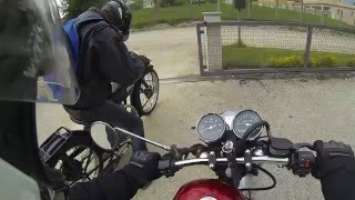 GoProHD: Balade Suzuki 125 GN café racer / 125 terrot /