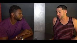 comedian Rodney Laney with Victor Barroso - Share