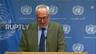 UN: "Secretary-General is greatly concerned" - UN spox on independence of LPR and DPR