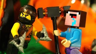 НУБ МАЙНКРАФТ ? Лего Ниндзяго 2018 Кружитцу Мультики для Детей LEGO Minecraft Мультфильмы