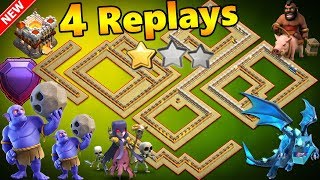 NEW BEST TH11 WAR BASE 2018 ANTI 2 STAR Anti Everything BoWitch,Miner,Anti Queen Walk,Hog
