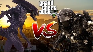 ALIEN VS PREDATOR | GTA V Historias