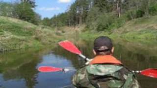 Водный поход: река Абава (май 2008). Abavas upe (river Abava).