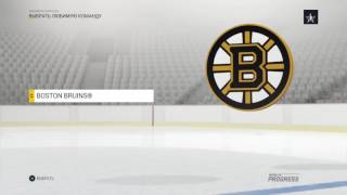 NHL 17 - первый запуск игры