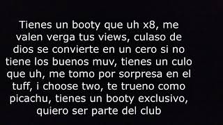 Mara - Booty que uh (letra) ft. Adán Cruz, Go, Kid Kimeria