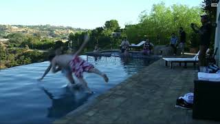 Let's Play Reunion - Drunk Jack Tackles Trevor Into Pool