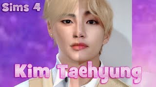 Ким Тэхён в Симс 4 | Kim Taehyung (V) from BTS | 심즈 4