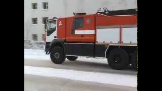 Пожарный автомобиль Ивеко в Якутии