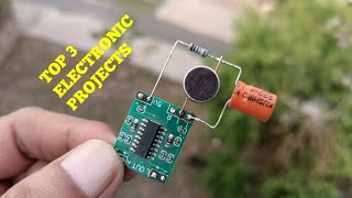 [NEW] TOP 3 ELECTRONIC PROJECTS