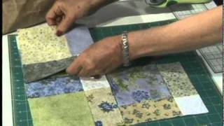 Tossed Nine Patch Technique