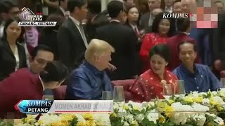 Intip Yuk! Momen Akrab Donald Trump, Jokowi, & Iriana Jokowi