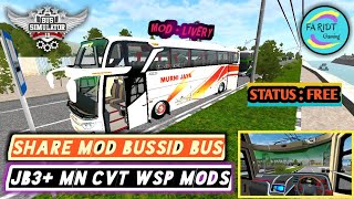 $ TO FREE! MOD BUSSID BUS JB3+ MN cvt WSP MODS (RSM)