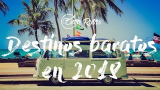 10 destinos baratos para viajar en 2018 (4K) | Entre Rutas