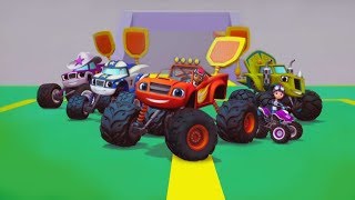Пламъчко и машините - Видео пъзел игра за деца