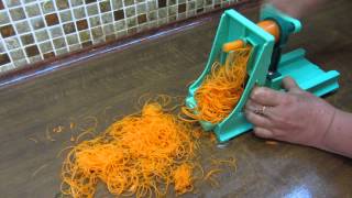 Слайсер для моркови, яблок, дайкона ... Turning slicer